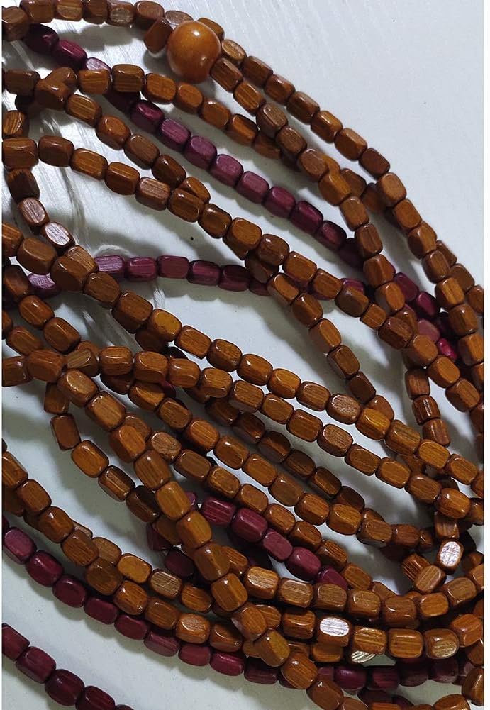 OKUOKA Wood Beaded Curtain for Room Dividers