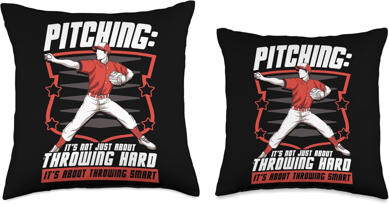 Pitchers Pitching Coaches Throw Pillow 16x16 Multicolor