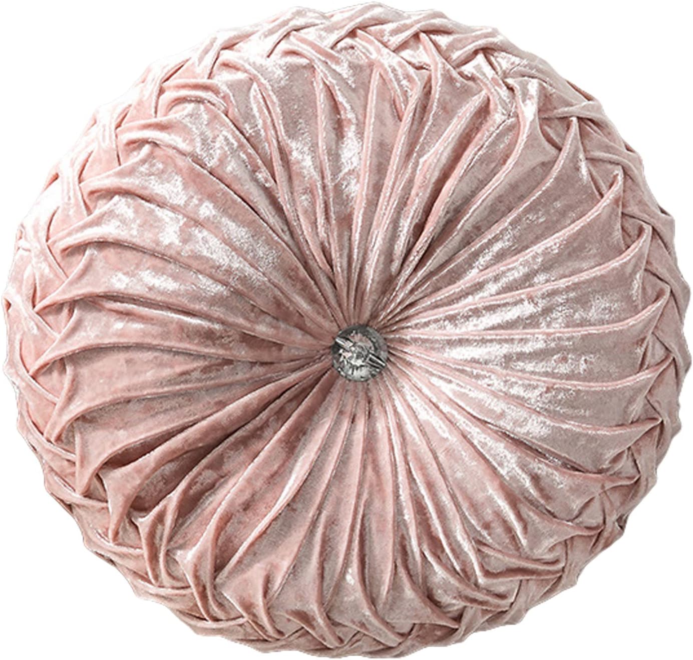 HLOVME Decorative Round Throw Pillow 137 Inch