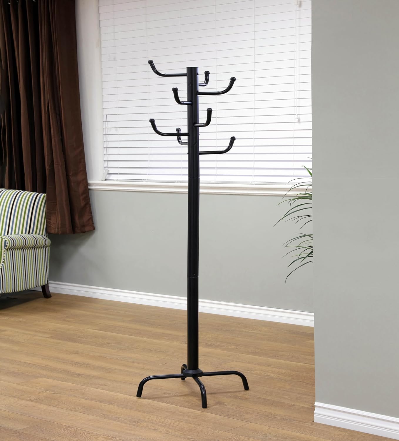 Frenchi Home Furnishing 8 Hooks Metal Coat Rack 1
