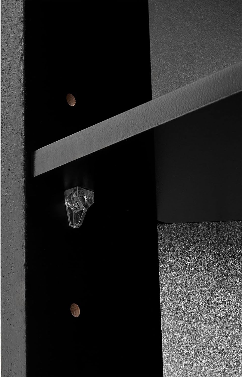 Tall Corner Storage Cabinet with 6 Adjustable Shelves