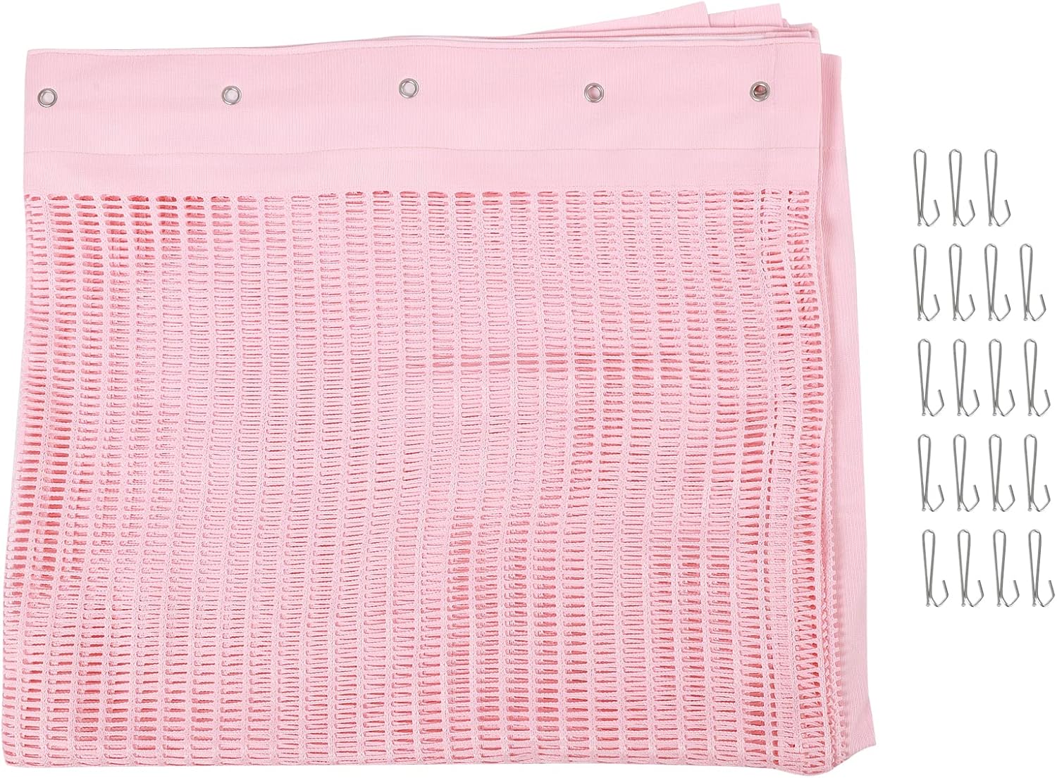 ACNAO Room Divider Curtains 12ft x 8ft Pink