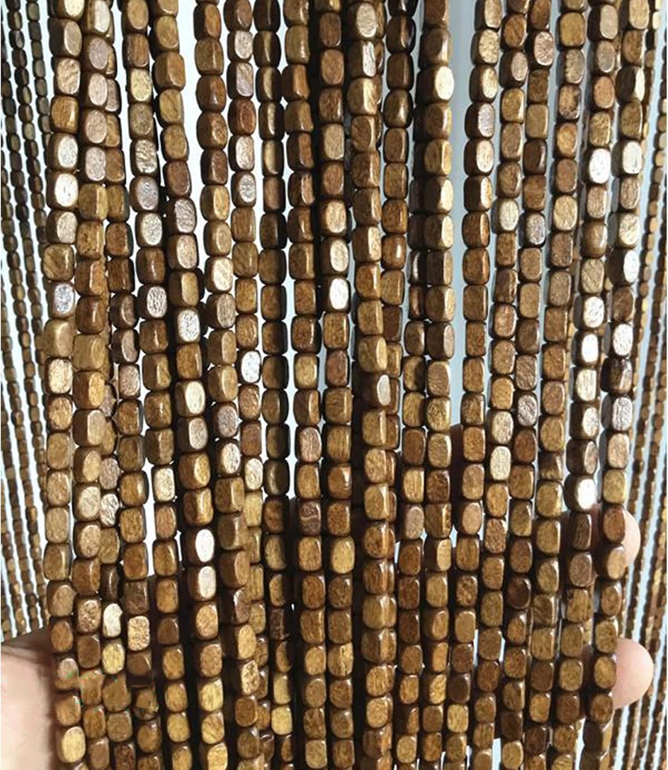 Bamboo Beaded Door Curtain for Room Hallway