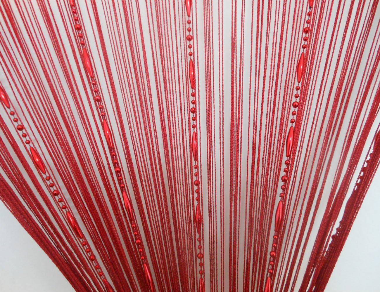 Tangpan Dew Drop Beaded Door Curtain Divider Wine