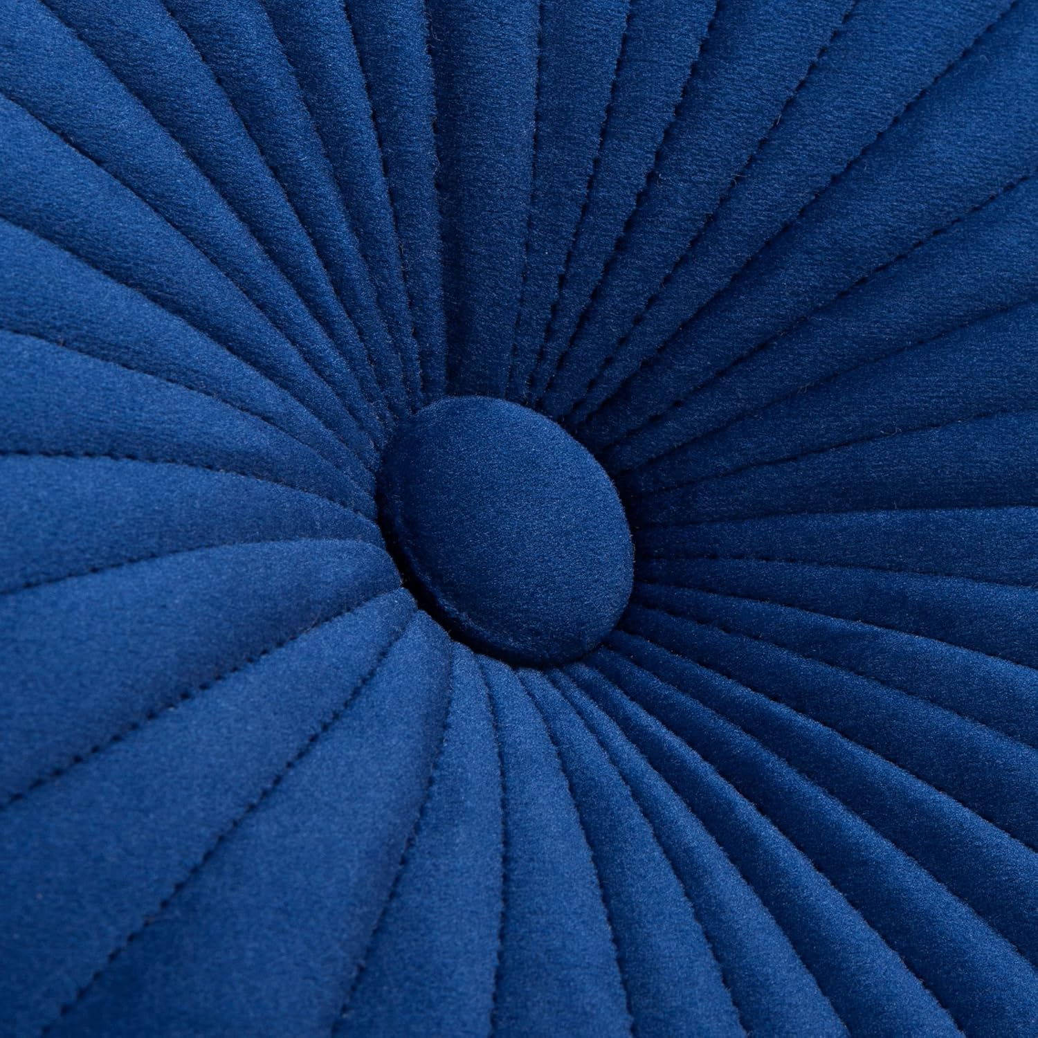 SAFAVIEH Vallory Navy Blue Button Tufted Throw Pillow